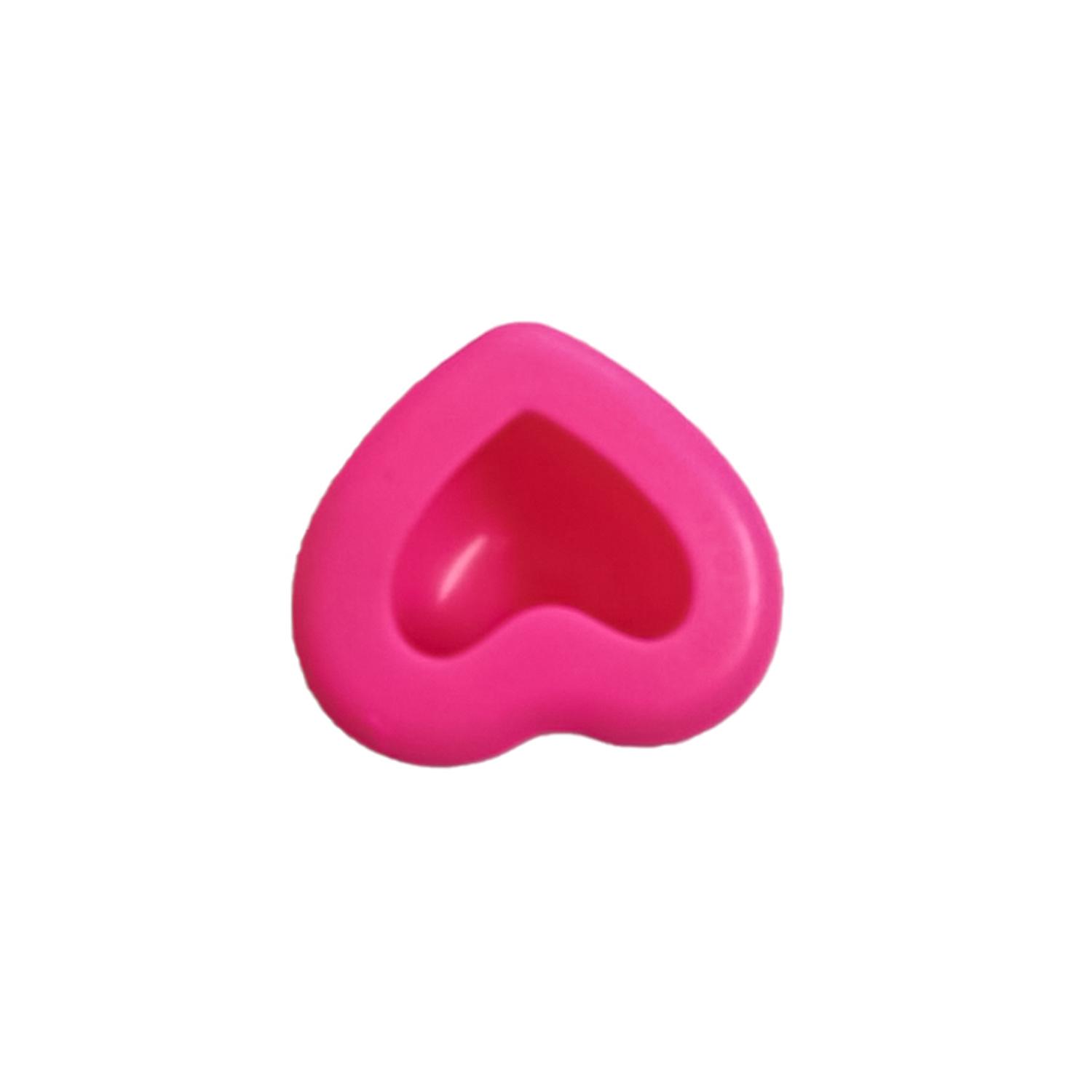 SFGM0054 HEART SHAPED GLOSSY SURFACE SILICONE MOULD