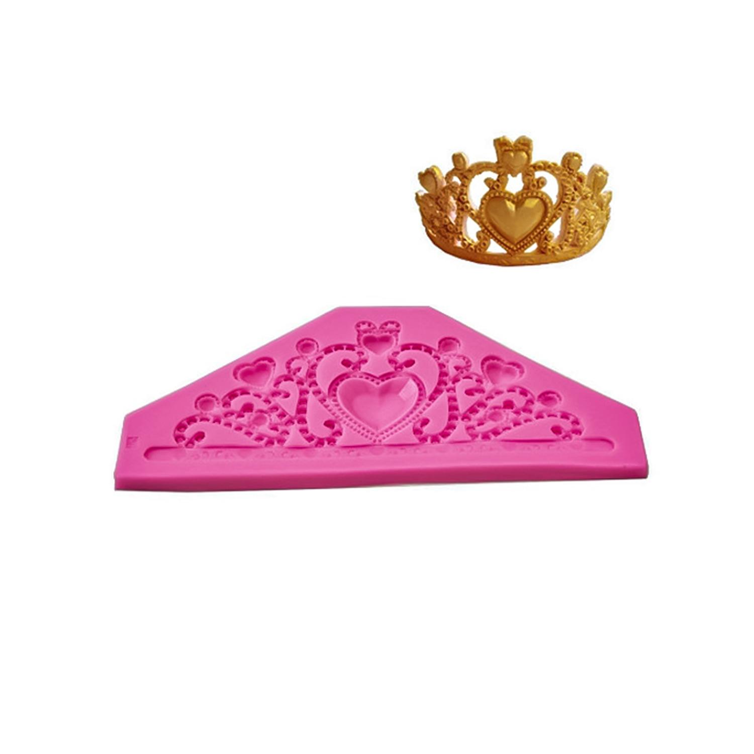 SFGM0062 MAJESTIC TIARA CROWN SILICONE MOULD