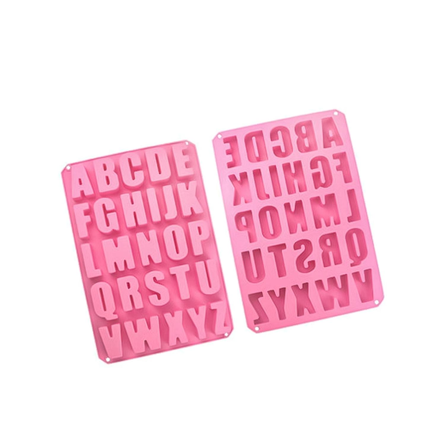 SFGM0171 UPPERCASES ALPHABET DOT SILICON MOLD