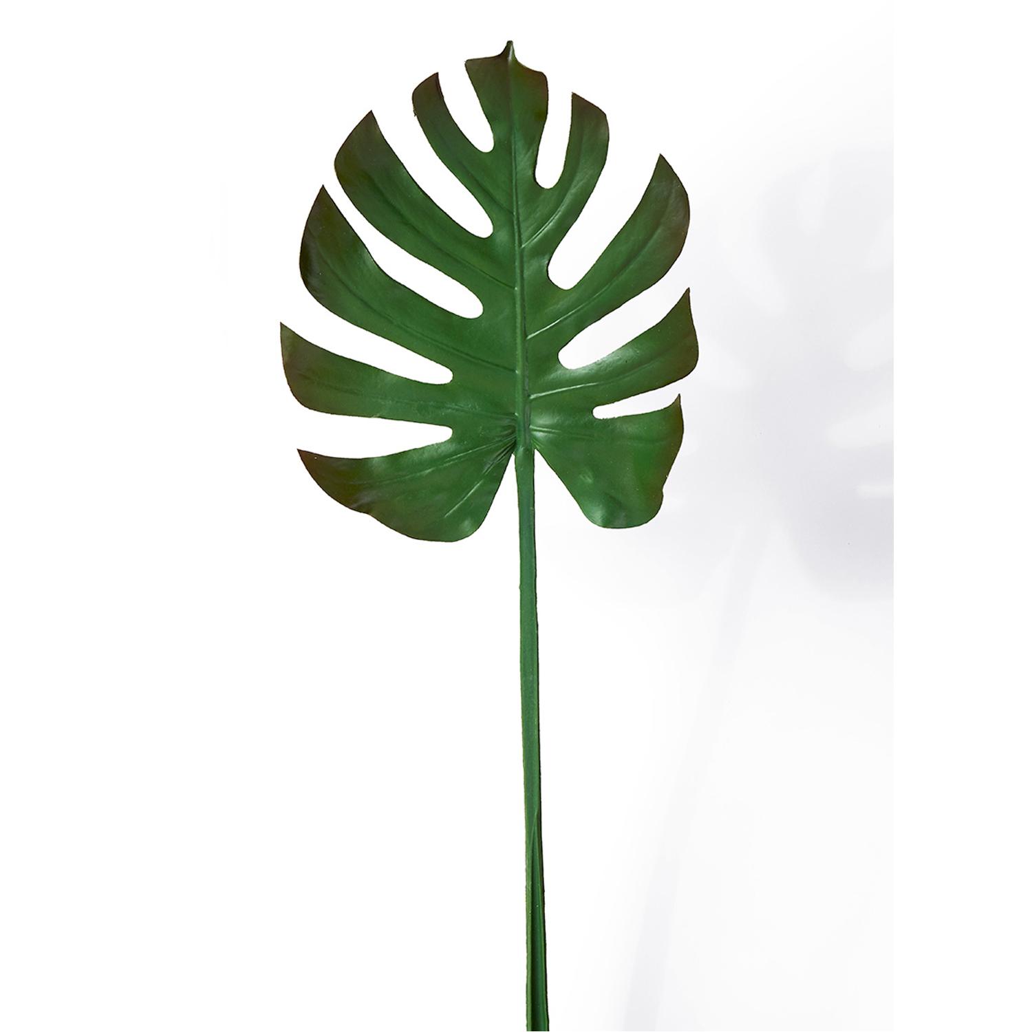 SINGLE STEM FAUX TURTLE LEAF 11'' X 6''