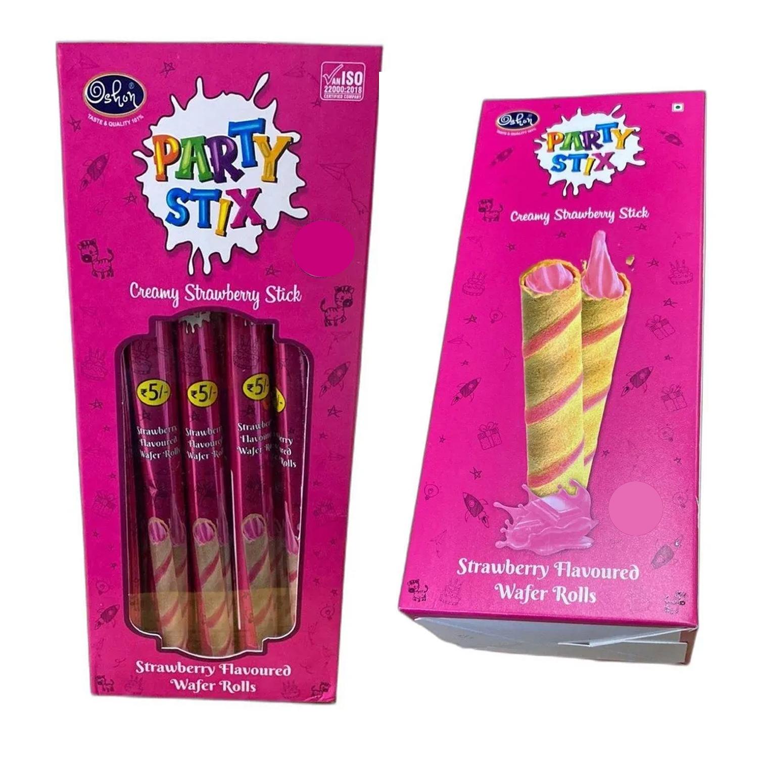 STRAWBERRY WAFER STIX 30PCS