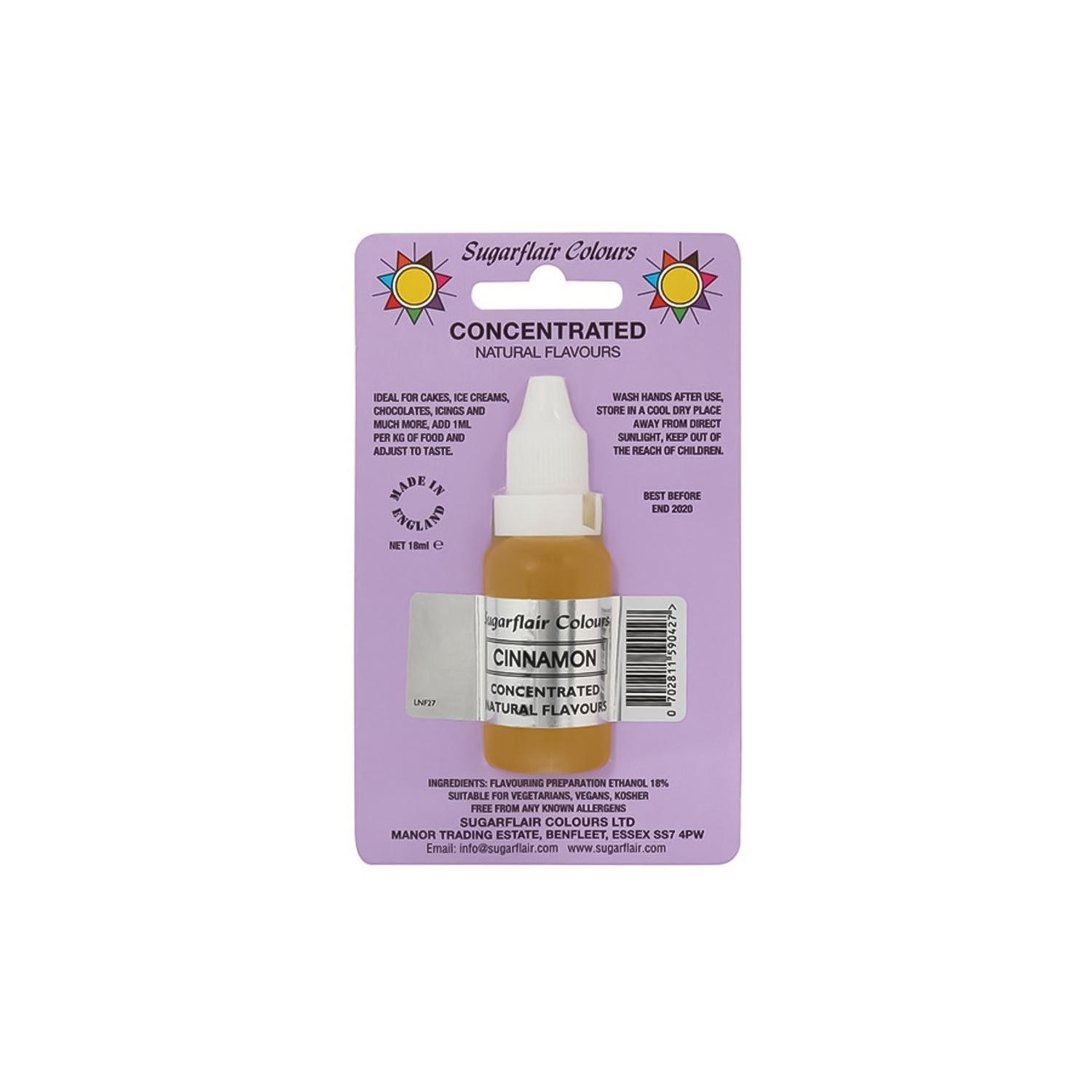 SUGARFLAIR CINNAMON NATURAL FLAVOUR 18MLS