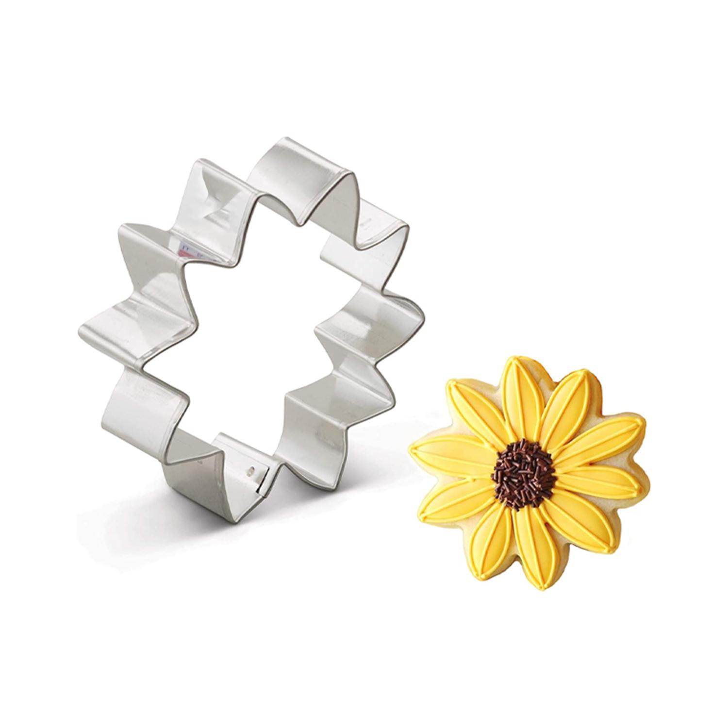 SUNFLOWER METALLIC CUTTER LARGE