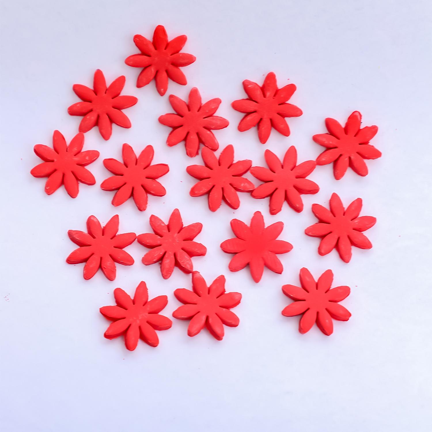 SUPER CAKES DAISY FLOWERS RED