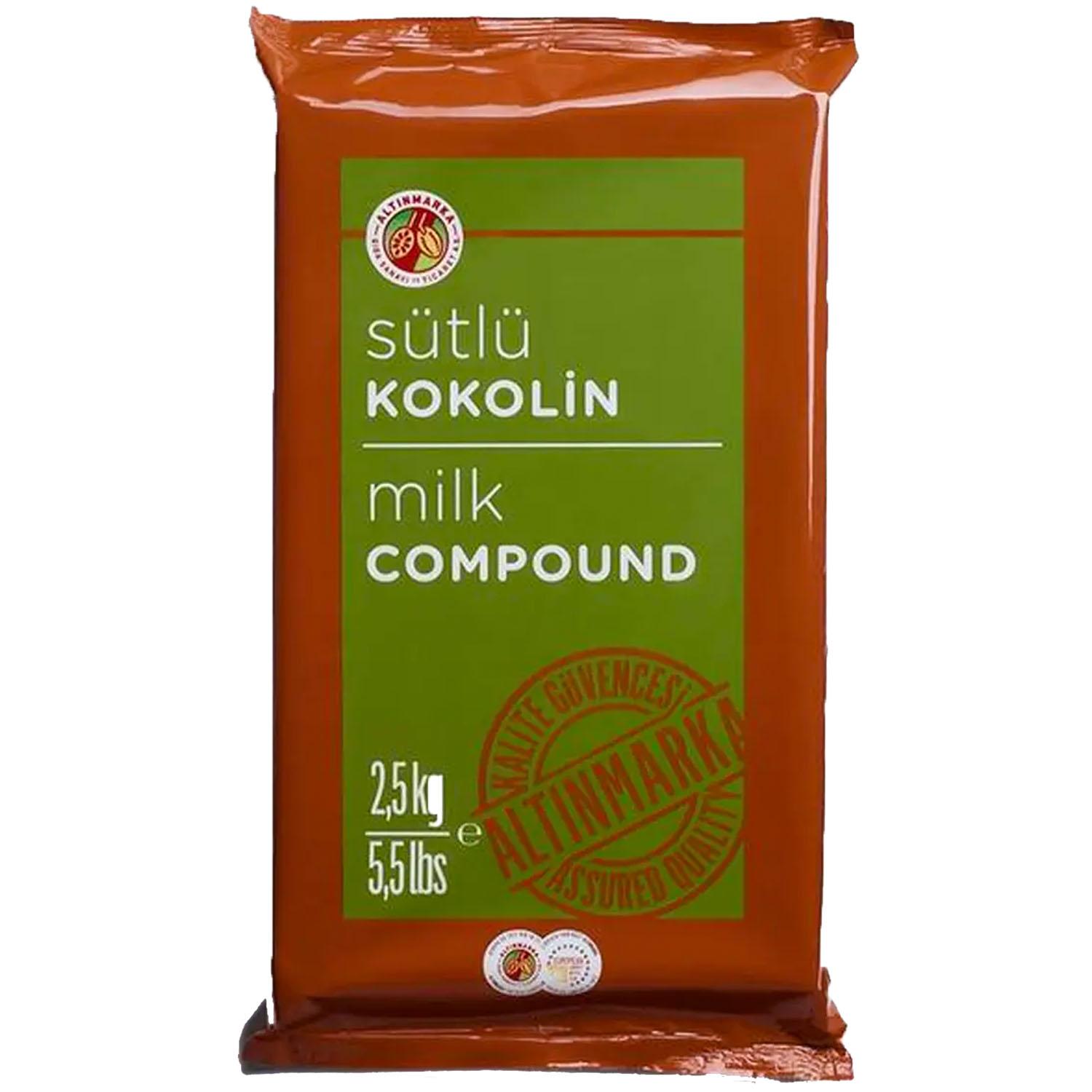 SUTLU KOKOLIN MILK CHOCOLATE COMPOUND 2.5KG