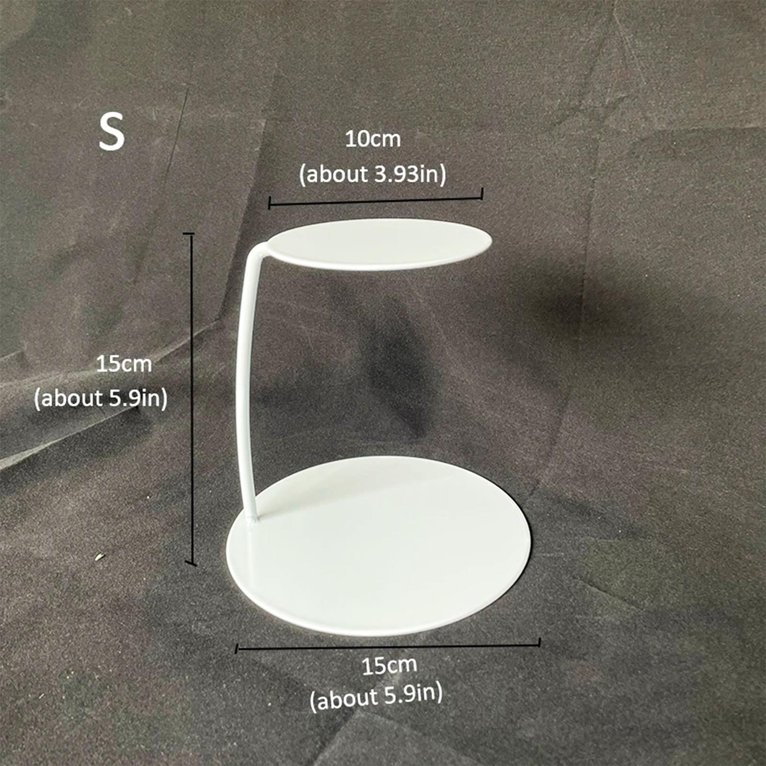 WHITE FLOATING CAKE TIER SEPARATOR