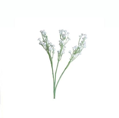 WHITE GYPSOPHILA ARTIFICIAL FLOWER 10CM