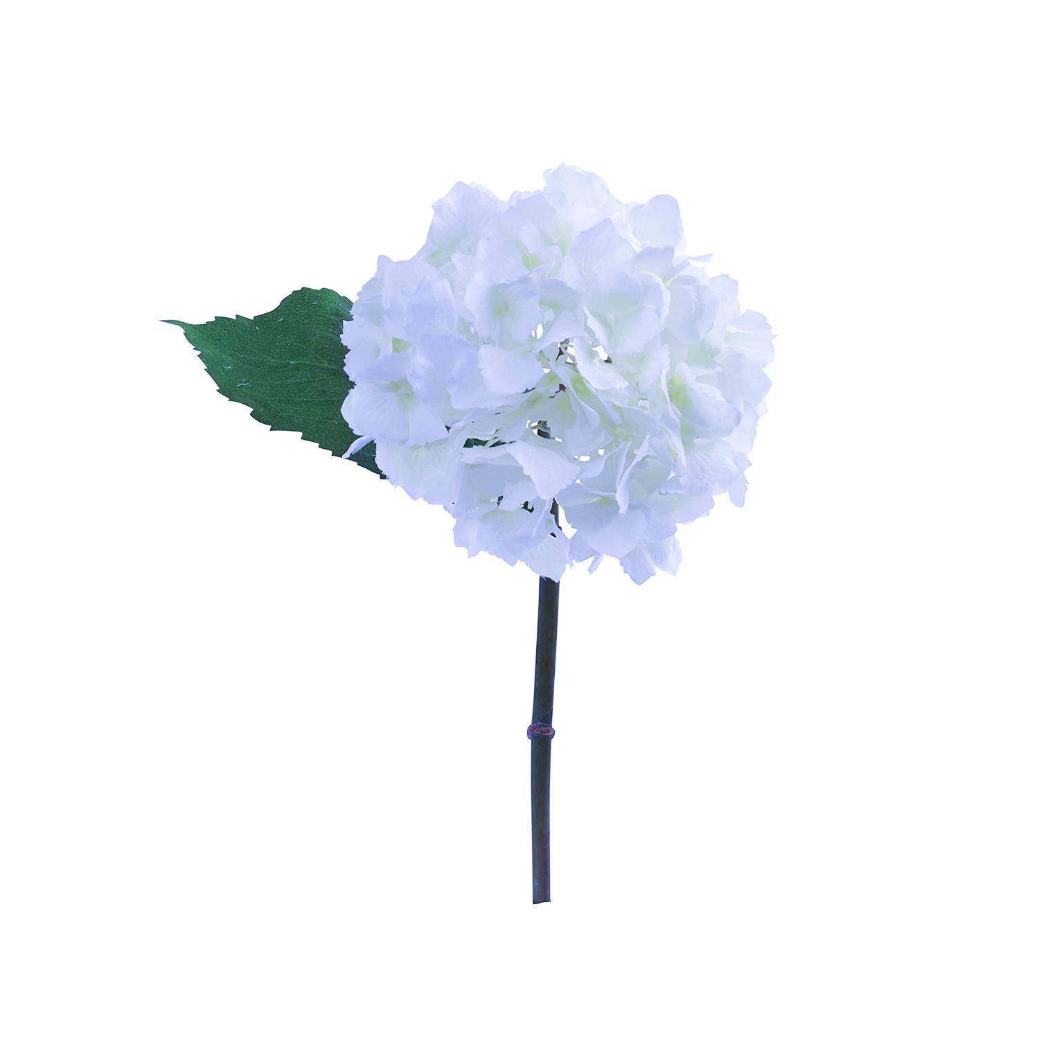 WHITE HYDRANGEA ARTIFICIAL FLOWER 7CM