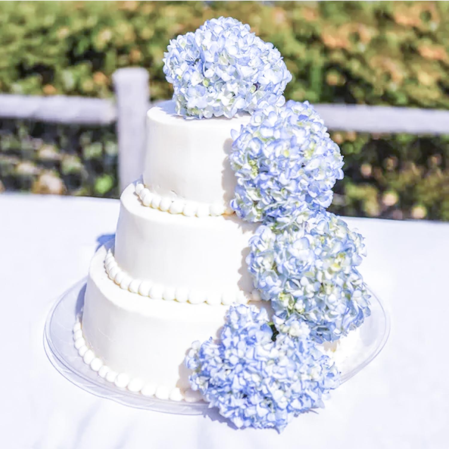 WHITE HYDRANGEA ARTIFICIAL FLOWER 7CM