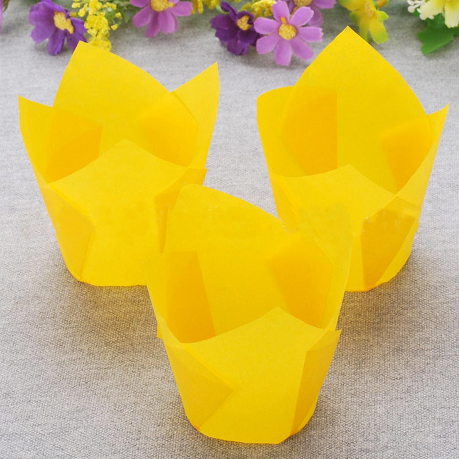 YELLOW TULIPS 100PCS