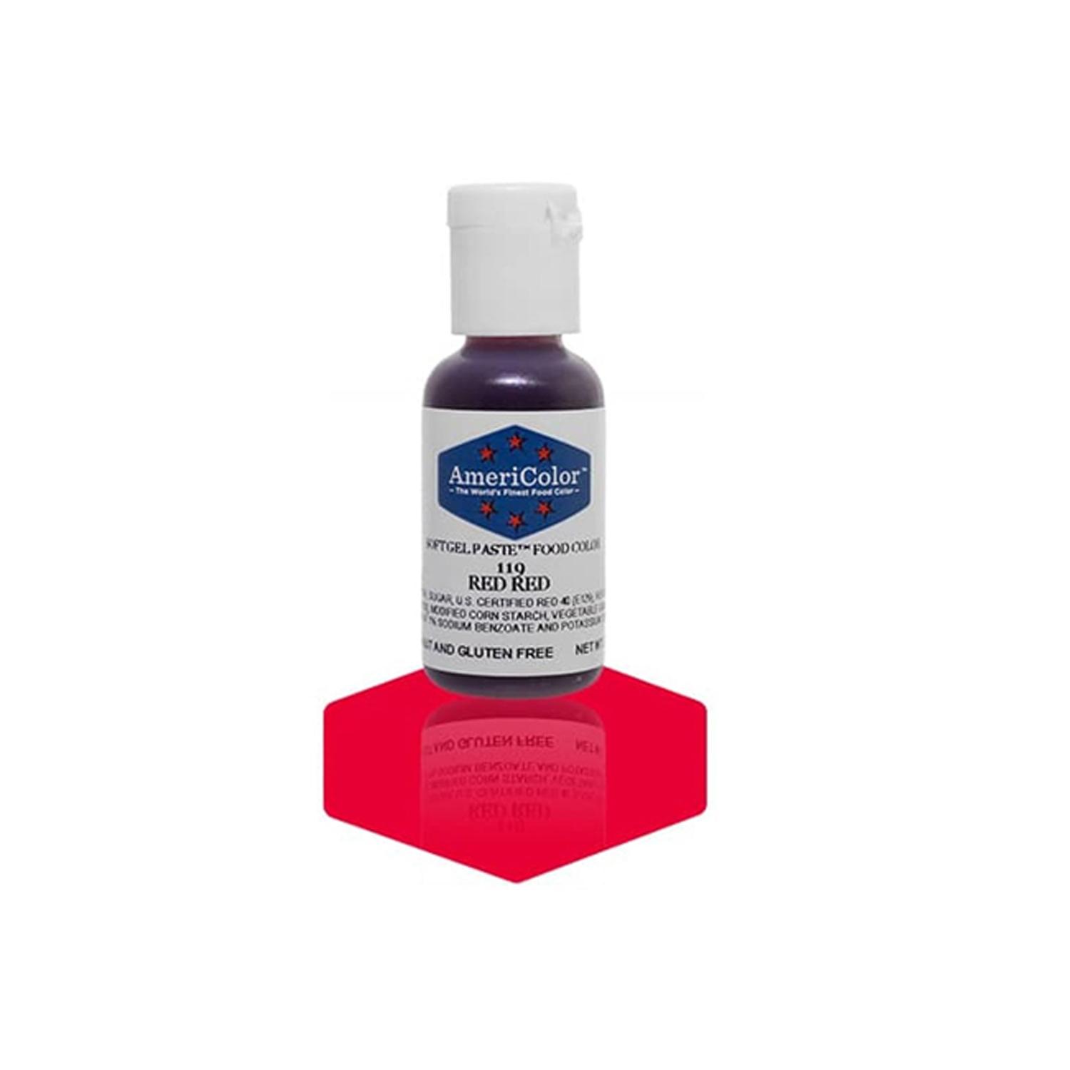 AMERICOLOR RED RED SOFT GEL PASTE 21GMS