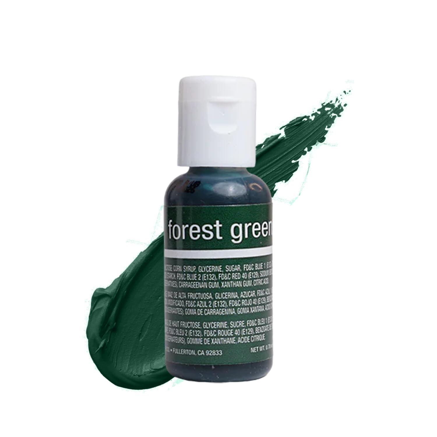 CHEFMASTER FOREST GREEN GEL 20MLS