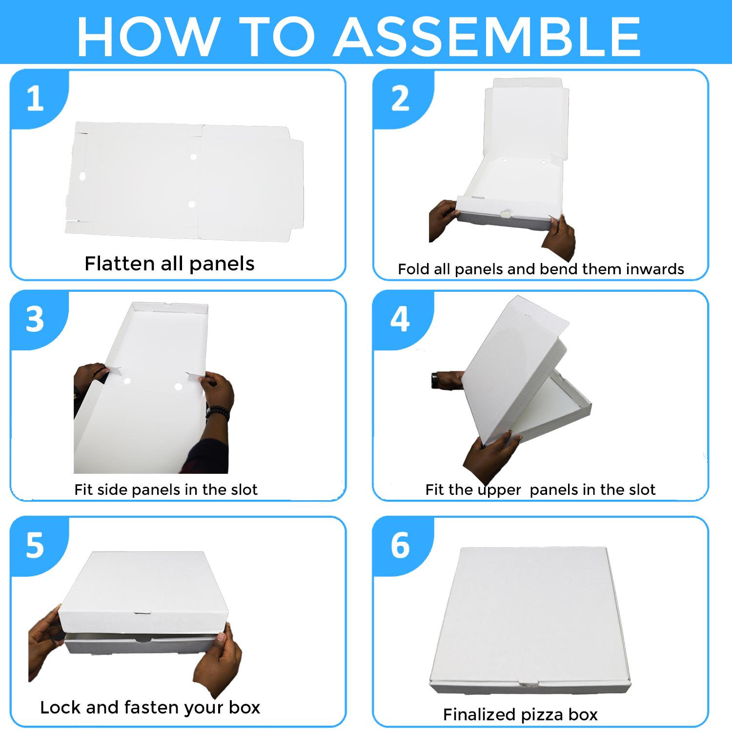 10''X10''X 1 5/8'' PIZZA BOX